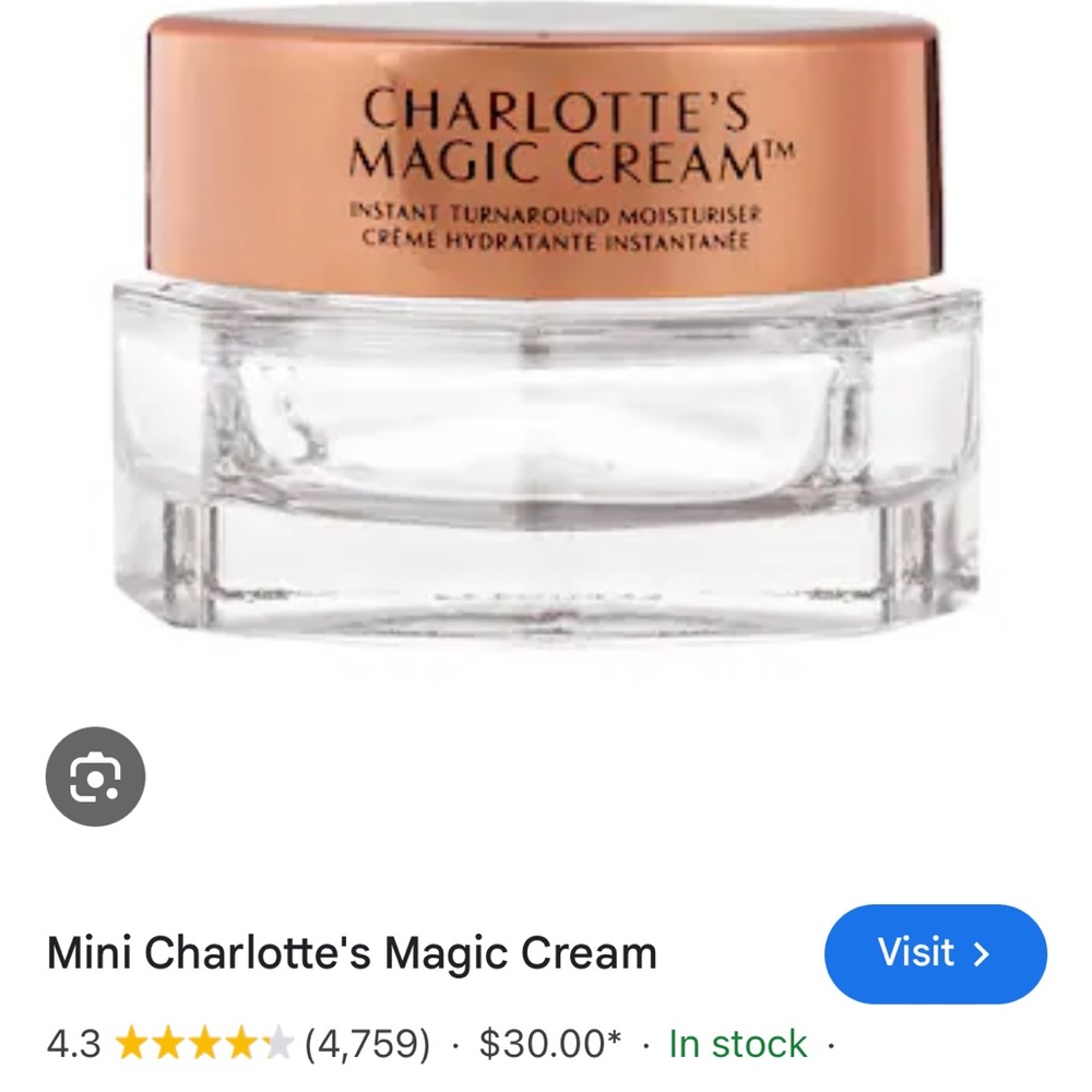 New Charlotte Tilbury Mini Magic Cream